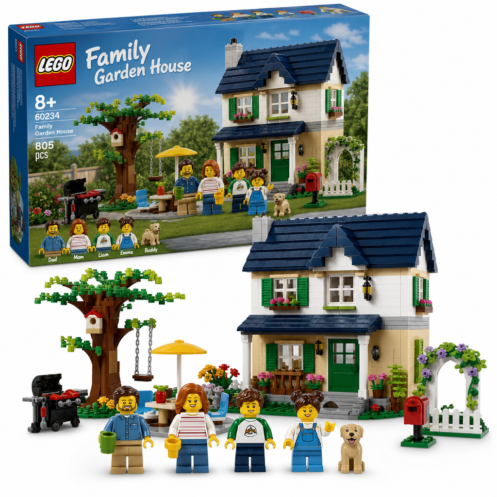 Turn photos into a LEGO scene