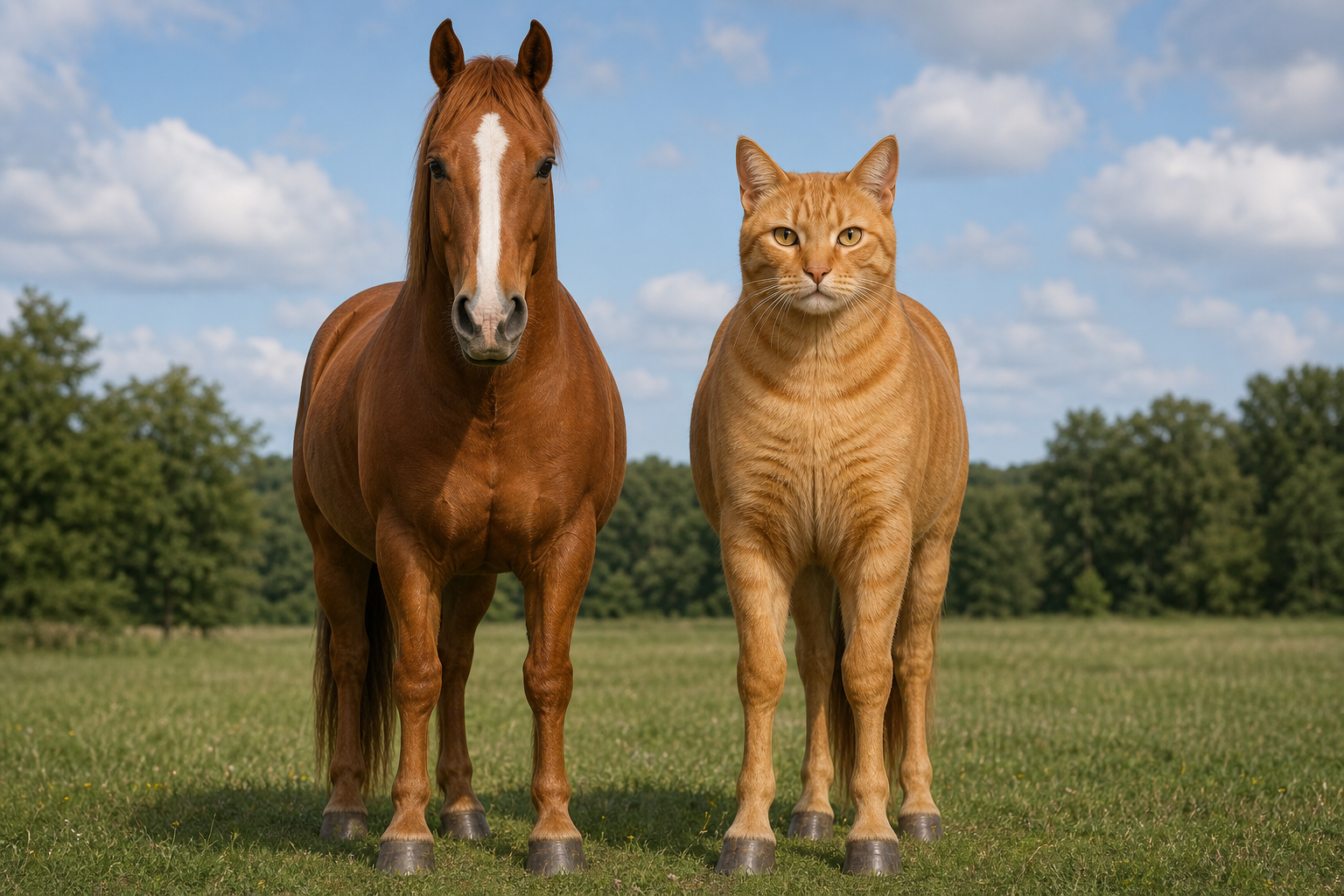 A Cat the Size of a Horse