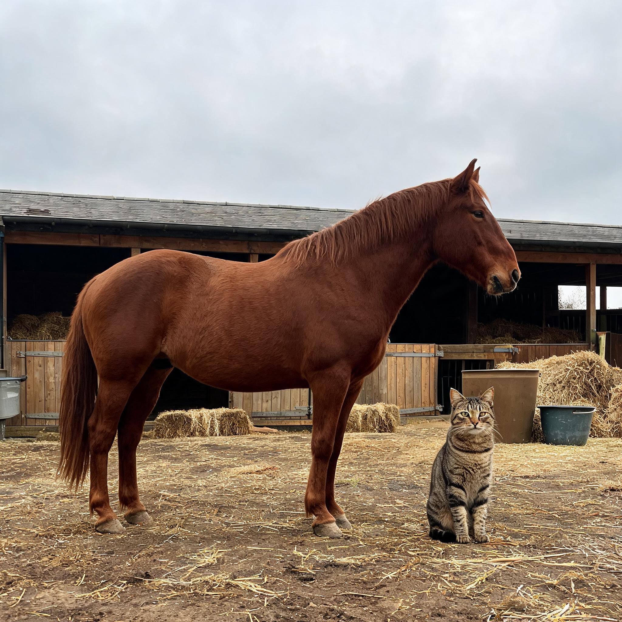 A Cat the Size of a Horse